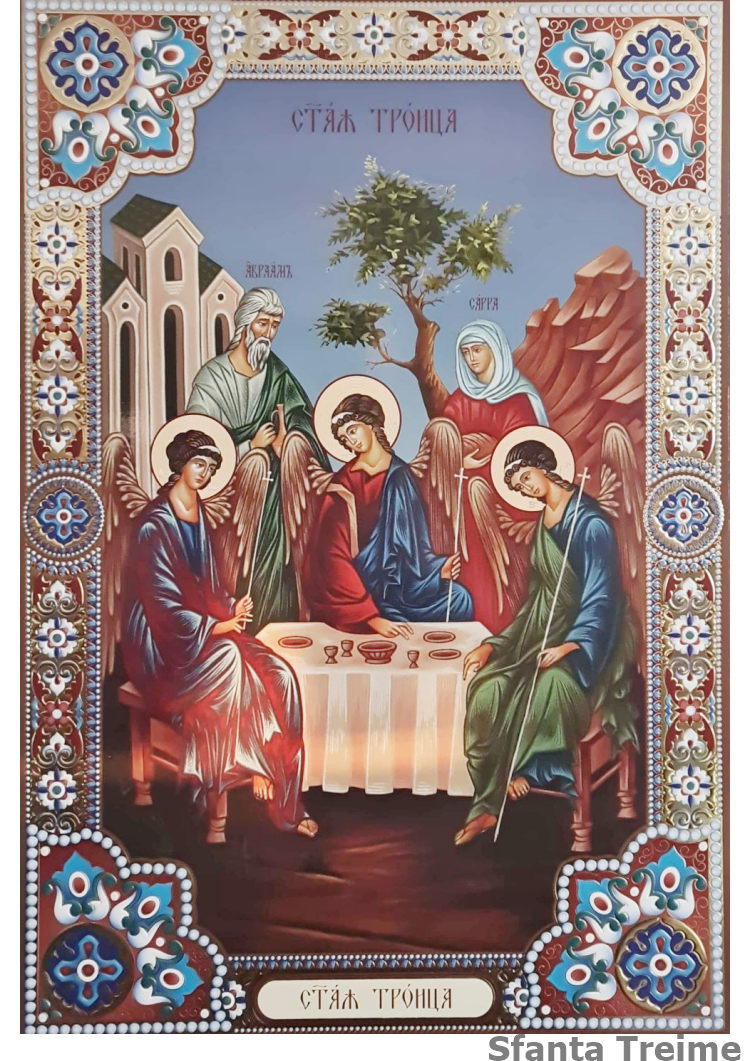 LITOGRAFIE 48.4/69.4 - SF. TREIME VECHIUL TESTAMENT