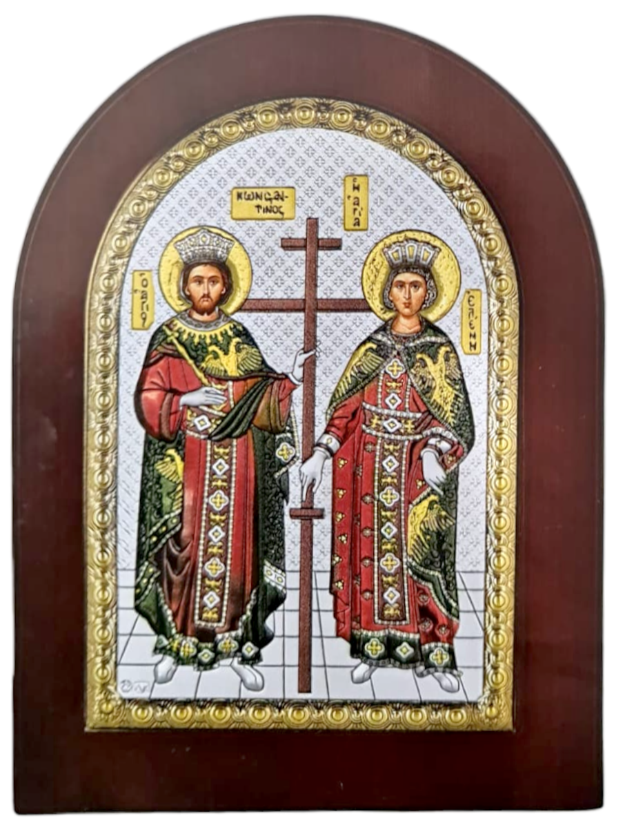 ICOANA SFINTII IMPARATI CONSTANTIN SI ELENA 7.5/9.5 1146 BX-C