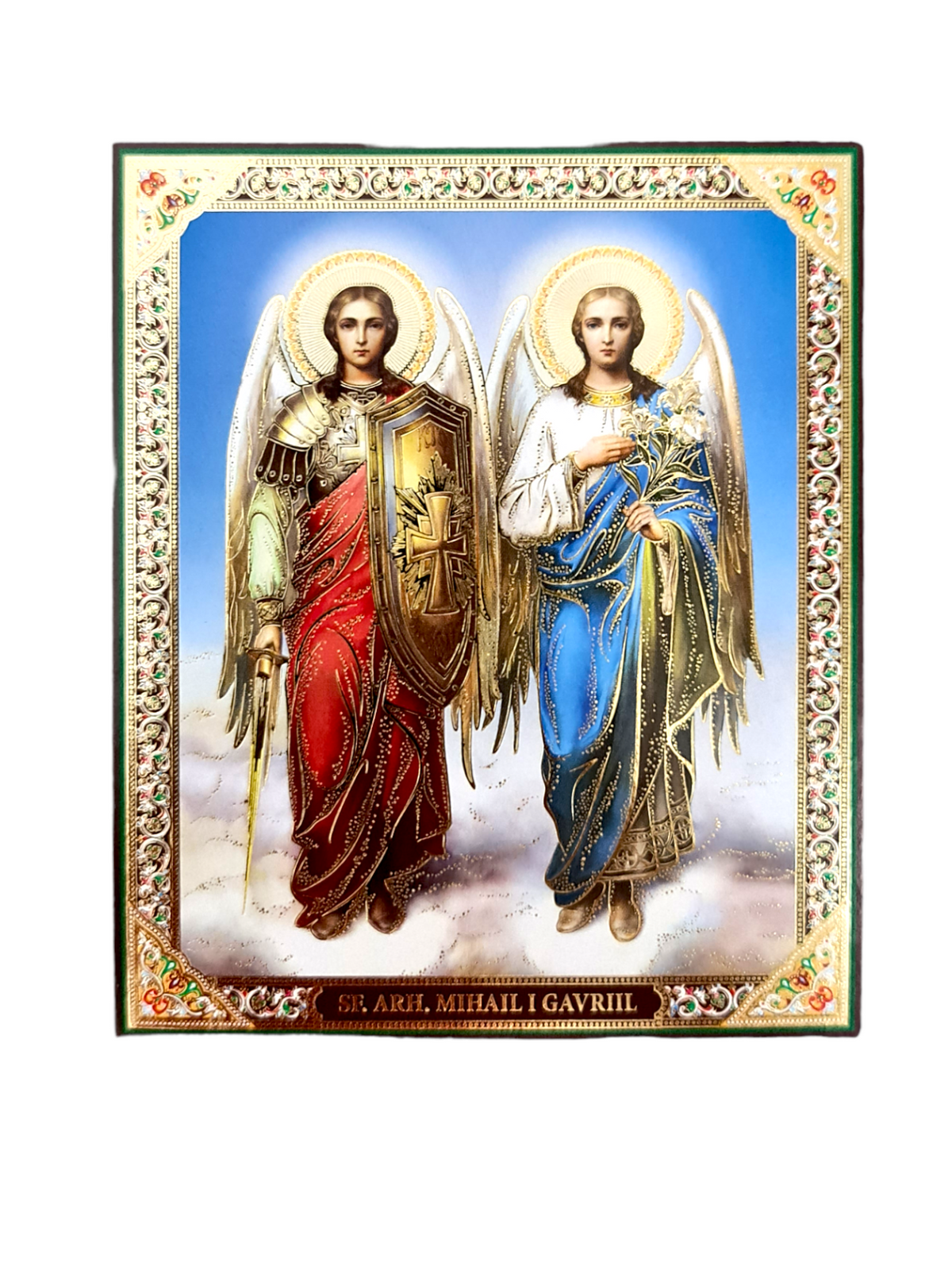 LITOGRAFIE 15/18 - SFINTII ARHANGHELI MIHAIL SI GAVRIL