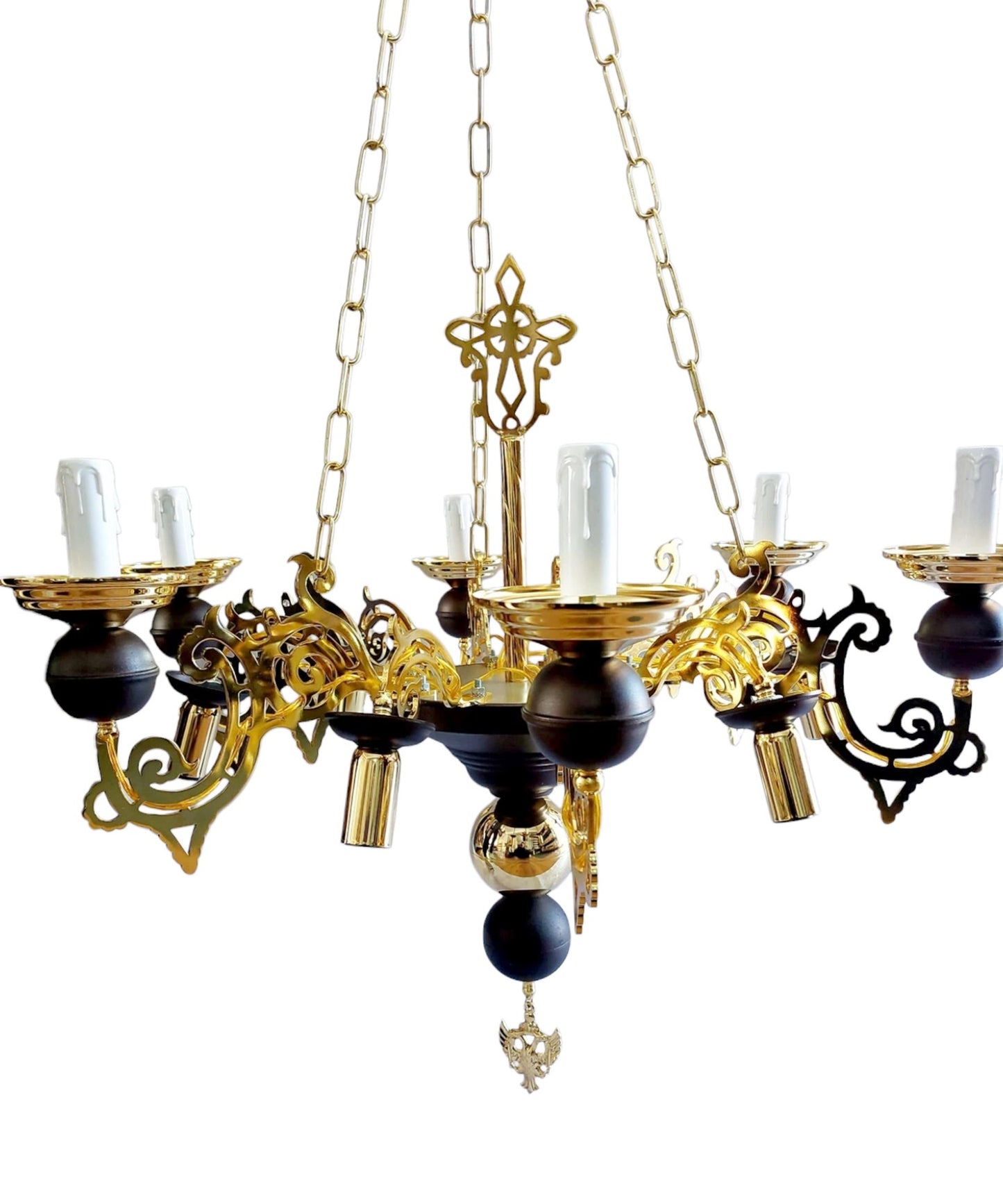 POLICANDRU OS 122-1202-2 BAROK/ANTIQUE GOLD DECORATED