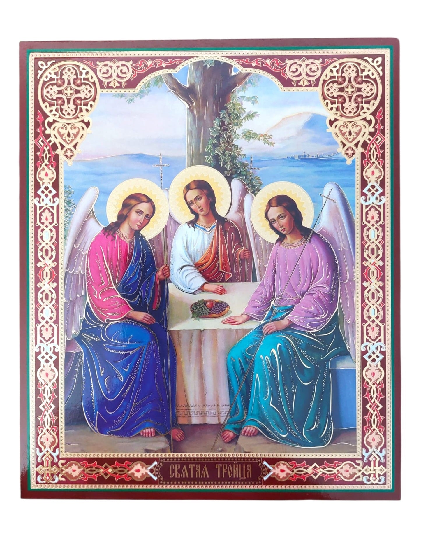 LITOGRAFIE 20/24 -SFANTA TREIME- VECHIUL TESTAMENT