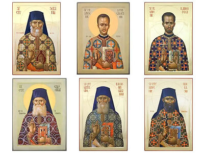 LITOGRAFII - Colectia Sfintilor Nou Canonizati