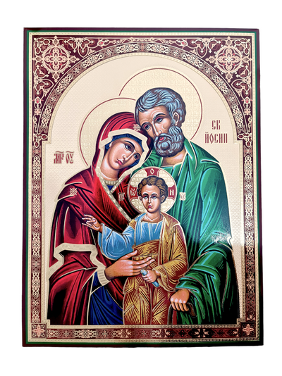 LITOGRAFIE PE MDF 30/40  - SFANTA FAMILIE