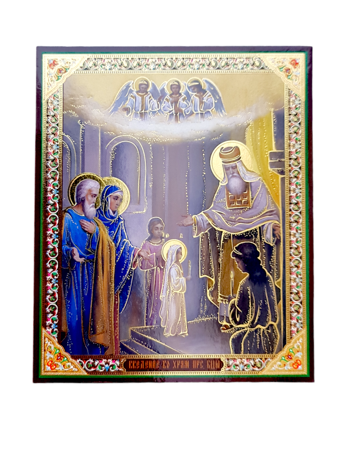 LITOGRAFIE PE MDF 10/12- INTRAREA MD IN BISERICA (model 1)