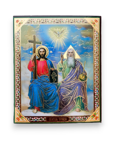 LITOGRAFIE PE MDF 10/12- SF. TREIME NOUL TESTAMENT (model 2)