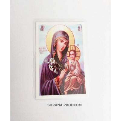 ICONITA PLASTIFIATA MAICA DOMNULUI CRINUL