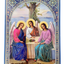 LITOGRAFIE PE MDF 30/40  - SFANTA TREIME VECHIUL TESTAMENT