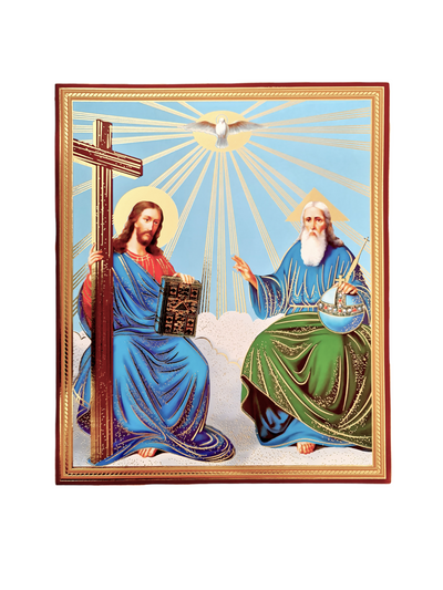 LITOGRAFIE PE MDF 20/24  - SFANTA TREIME NOUL TESTAMENT