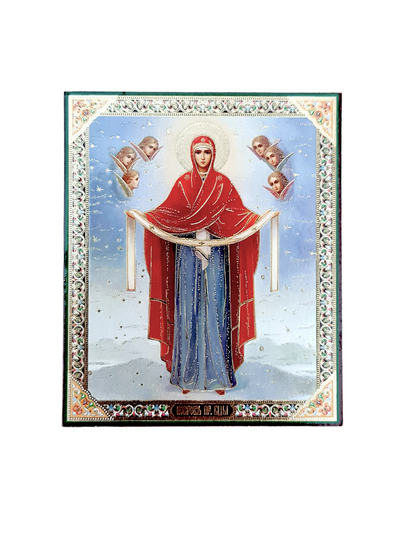 LITOGRAFIE  20/24 - ACOPERAMANTUL MAICII DOMNULUI