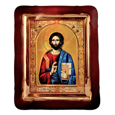 ICOANA U IN RAMA - MANTUITORUL PANTOCRATOR (model 1)