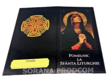 POMELNIC LA SFANTA LITURGHIE CU MAICA DOMNULUI - CARTONAT
