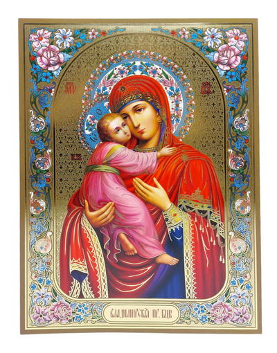 LITOGRAFIE CU FLORI PE MDF  30/40 - MD DIN VLADIMIR