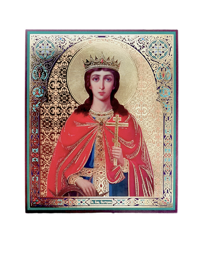 LITOGRAFIE 10/12- SF. ECATERINA (model 4)