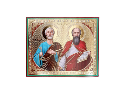 LITOGRAFIE 10/12- SF. APOSTOLI PETRU SI PAVEL (model 2)