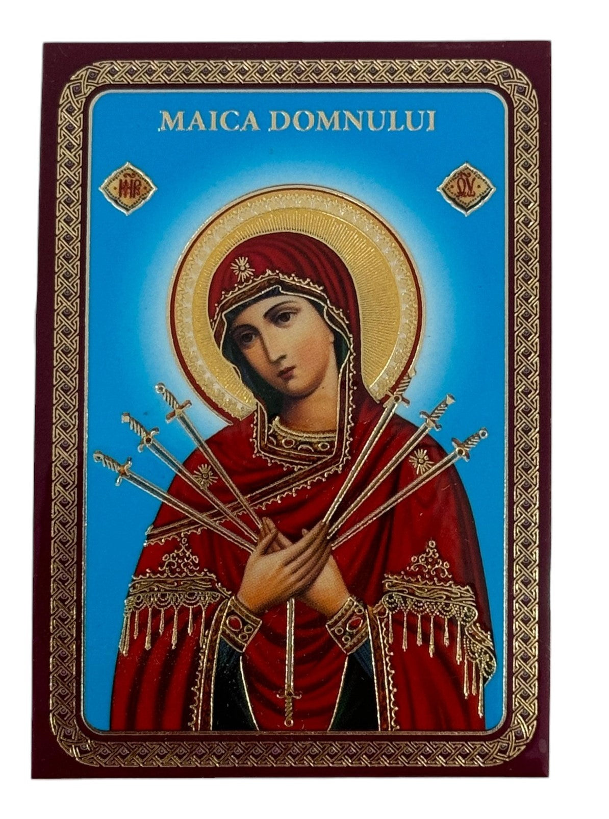 ICOANA PLASTIFIATA MAICA DOMNULUI 7 SAGETI