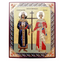 LITOGRAFIE PE MDF 10/12- SF. IMPARATI CONSTANTIN SI ELENA (model 2)
