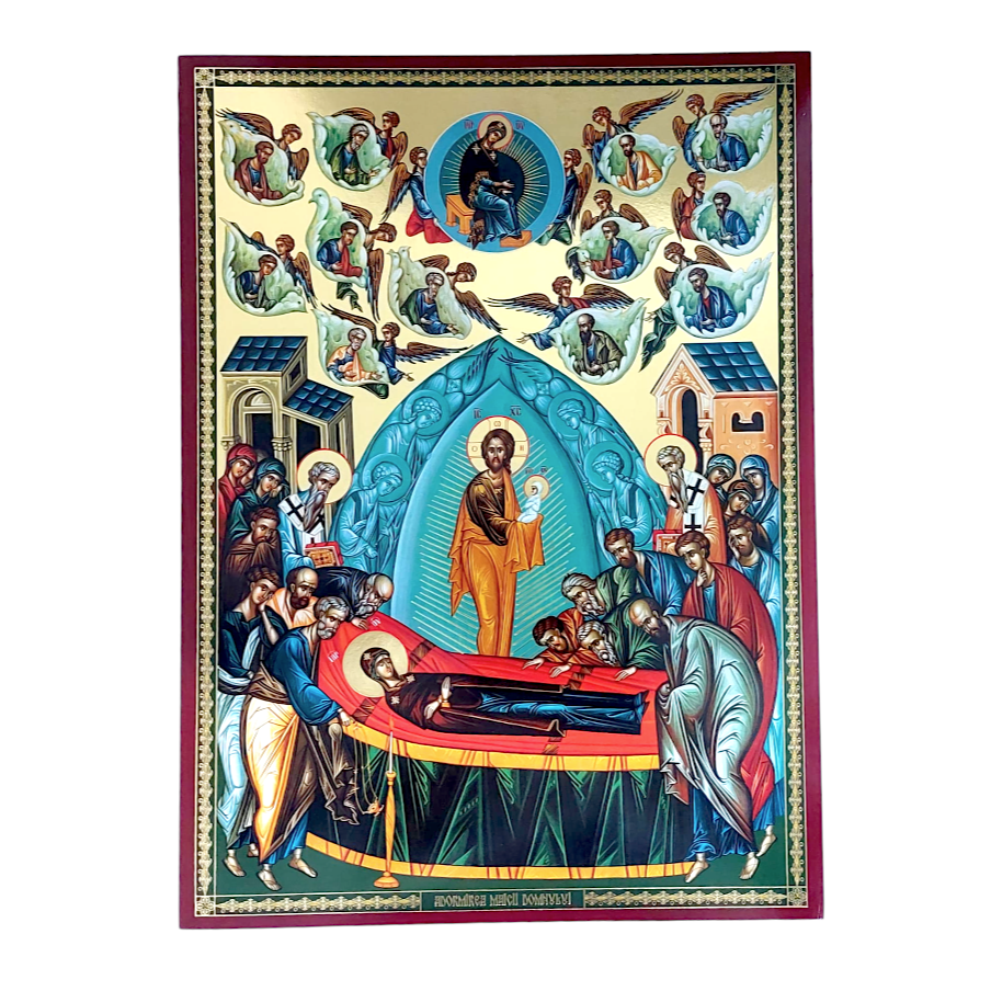 LITOGRAFIE  30/40 - ADORMIREA MAICII DOMNULUI (model 2)