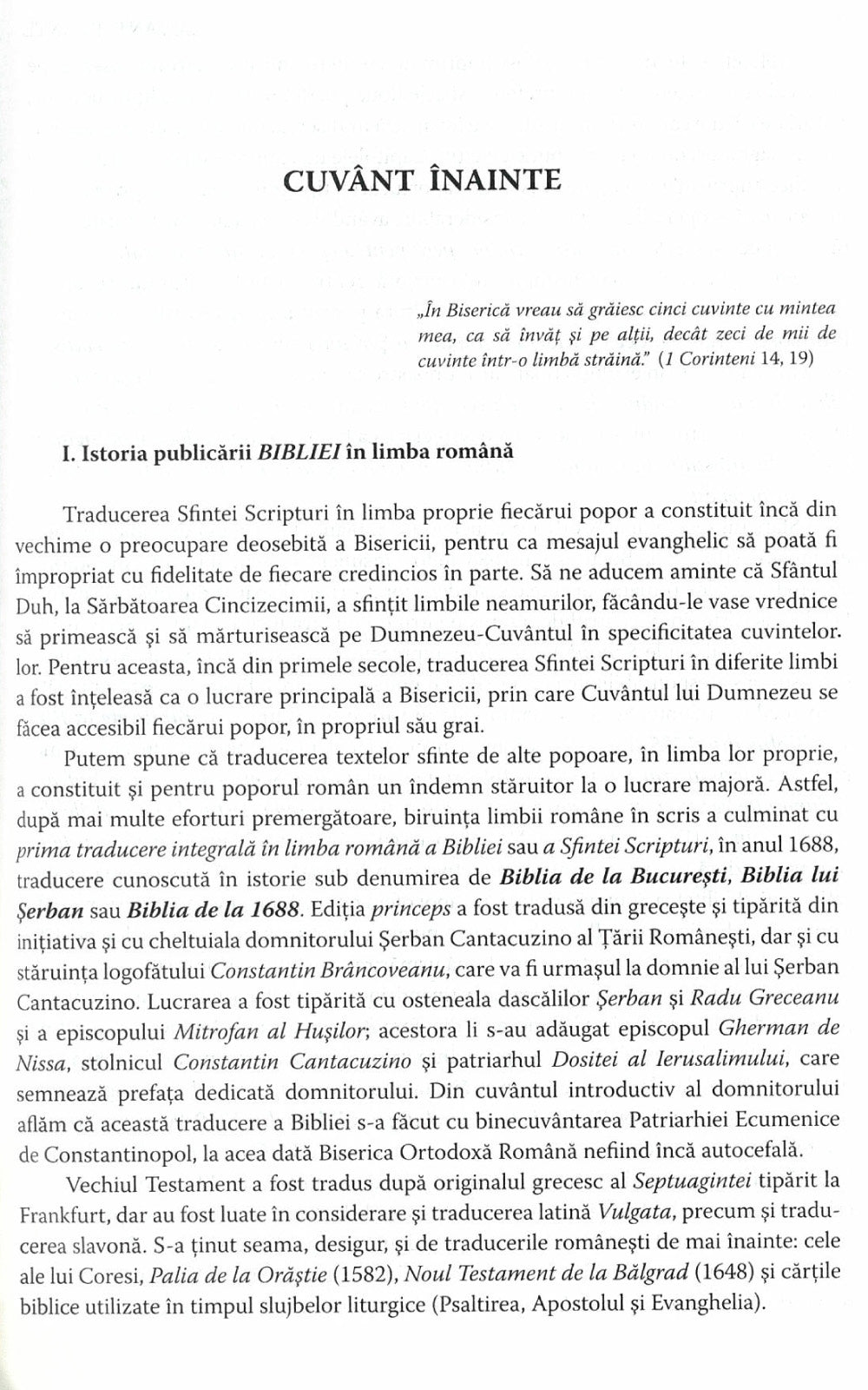 BIBLIA - EDITIE OMAGIALA 100 DE ANI DE LA MAREA UNIRE - GRENA SIMPLA