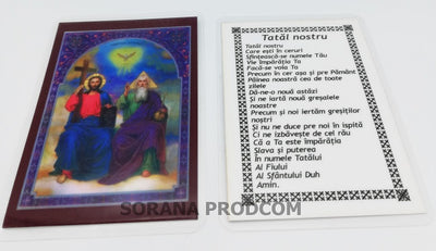 ICONITA PLASTIFIATA SFANTA TREIME-NOUL TESTAMENT