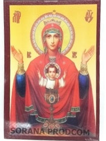 ICONITA PLASTIFIATA MAICA DOMNULUI POTIRUL