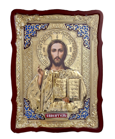 ICOANA MDF 60/80 GOLD- MANTUITORUL PANTOCRATOR
