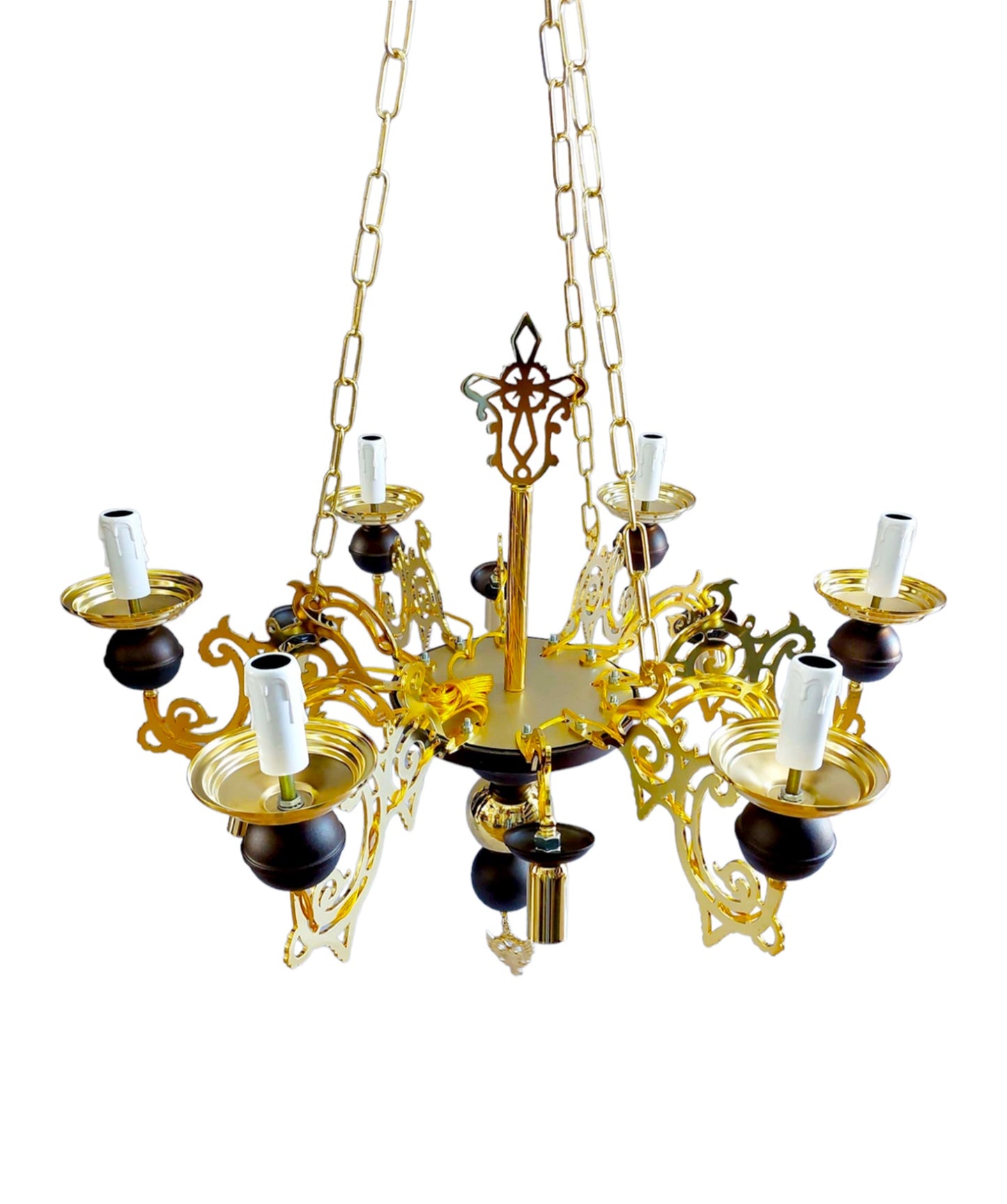 POLICANDRU OS 122-1202-2 BAROK/ANTIQUE GOLD DECORATED