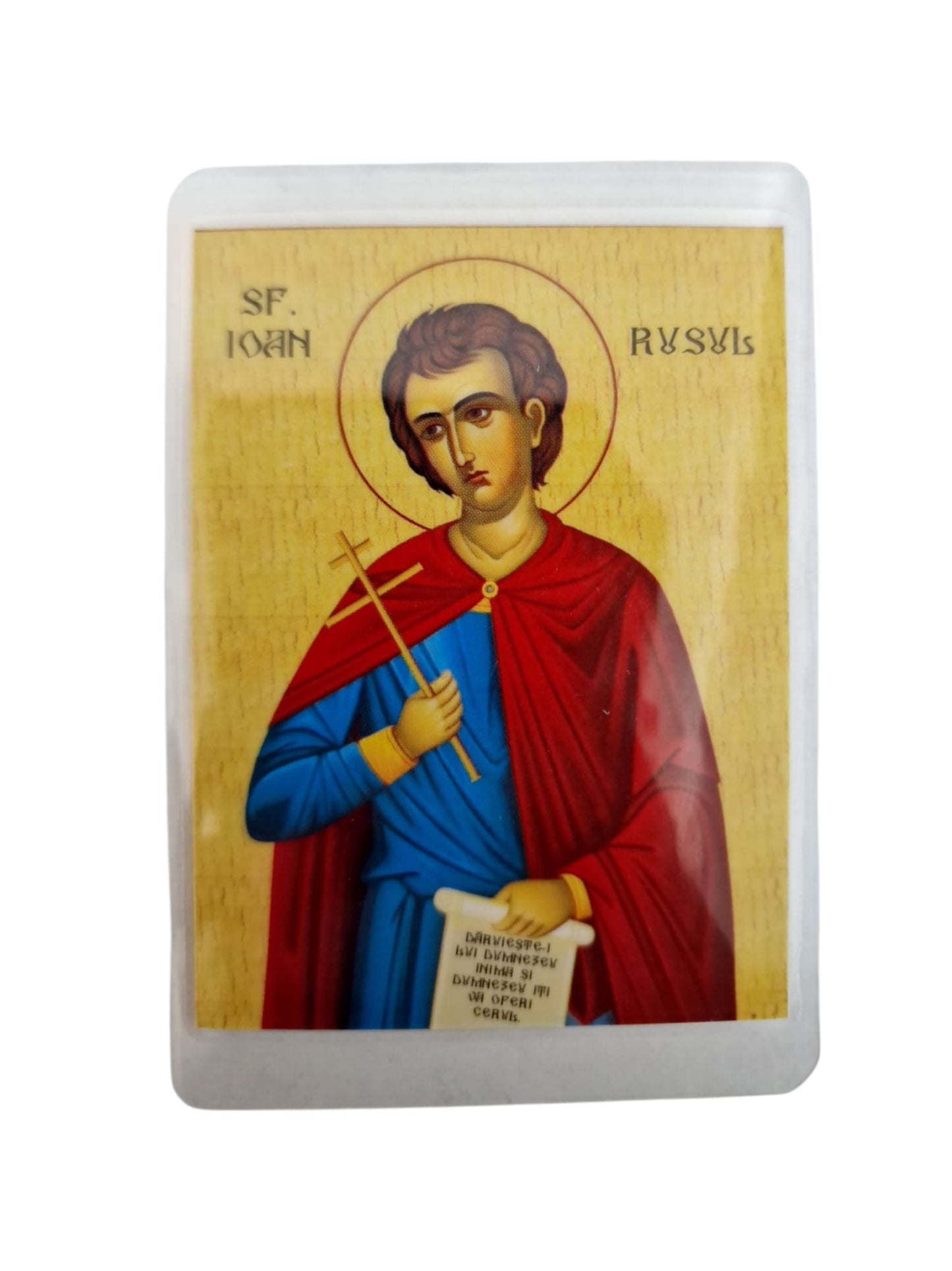 ICONITA PLASTIFIATA SF. IOAN RUSUL