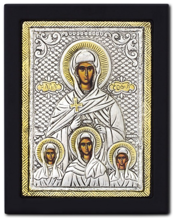 SFANTA MUCENITA SOFIA SI FIICELE SALE: PISTIS, ELPIS SI  AGAPIS 104-925