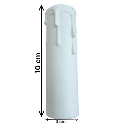Tub Protectie Soclu E14 Pentru Candelabru/Policandru Imitatie Lumanare cu Picurare LH-100