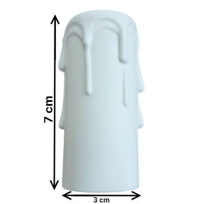Tub Protectie Soclu E14 Pentru Candelabru/Policandru Imitatie Lumanare cu Picurare LH-70