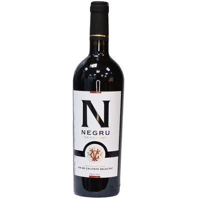 Vin roșu sec Negru de Comrat, 0.75L (SGR)