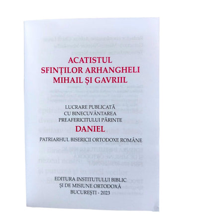 ACATISTUL SF. ARHANGHELI MIHAIL SI GAVRIIL