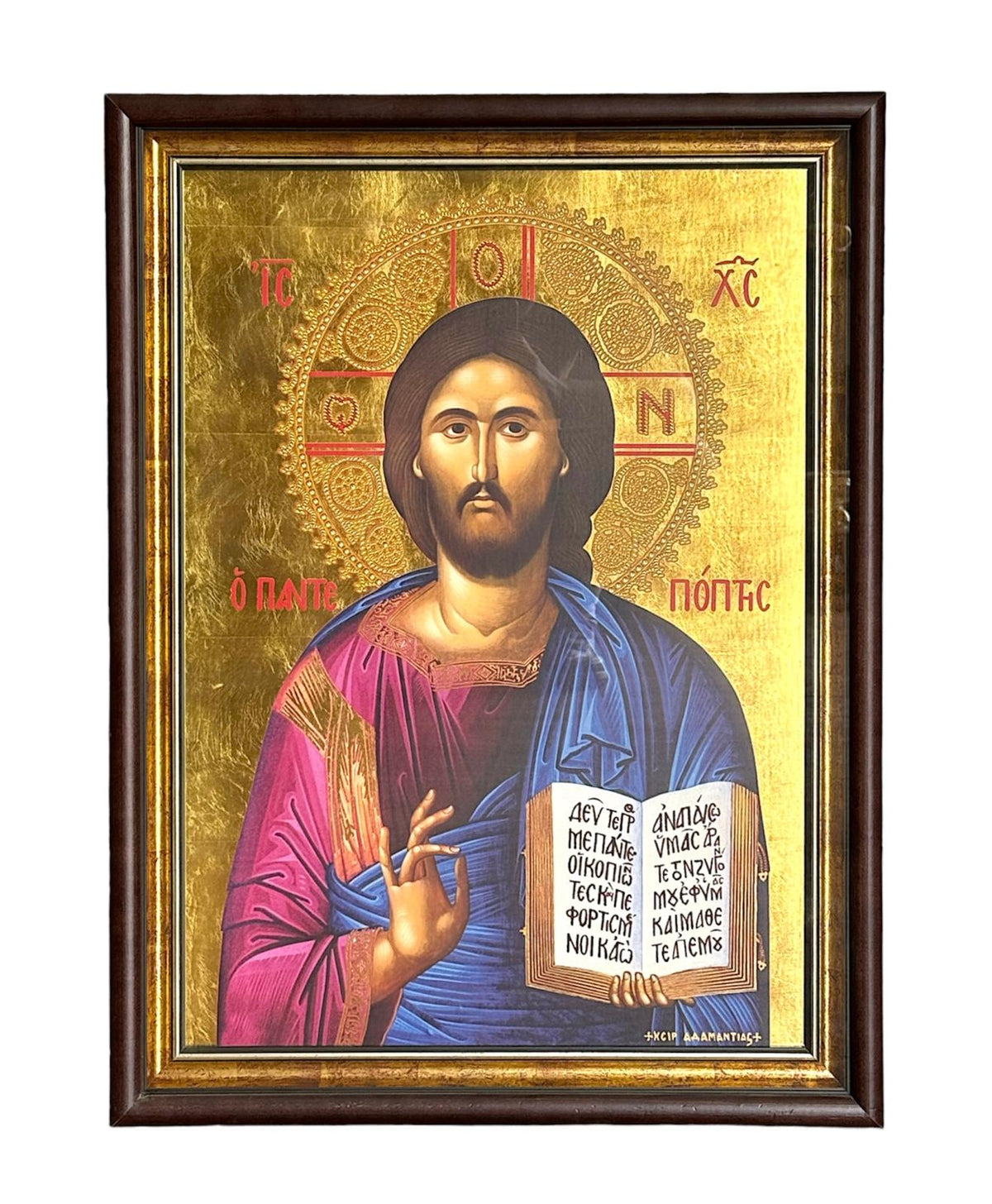 PICTATA PE CANVAS MANTUITORUL PANTOCRATOR 920