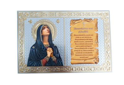 LITOGRAFIE PE MDF BINECUVANTAREA CASEI ARGINTATA COLOR 20/30 SC  – MD TANGUIREA