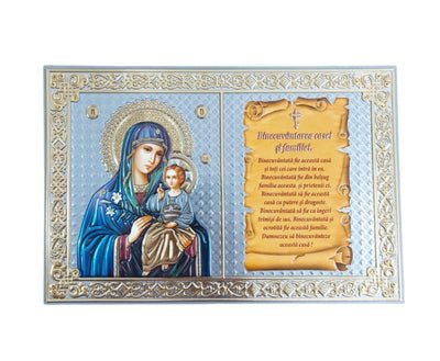 LITOGRAFIE BINECUVANTAREA CASEI ARGINTATA COLOR 20/30 SC –MD CRINUL