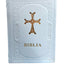 BIBLIE MEDIE LEGATA IN PIELE- ALB