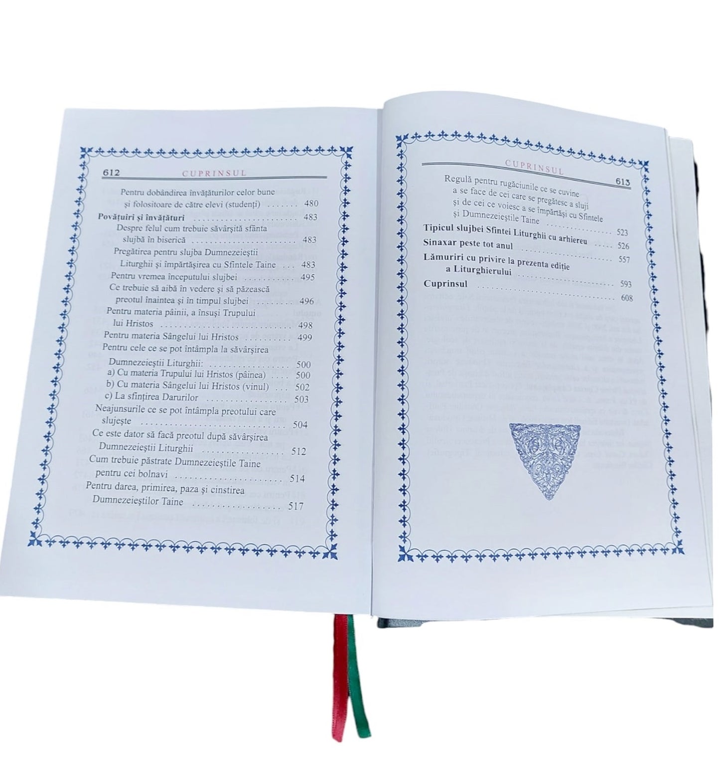 LITURGHIER LEGAT IN PIELE
