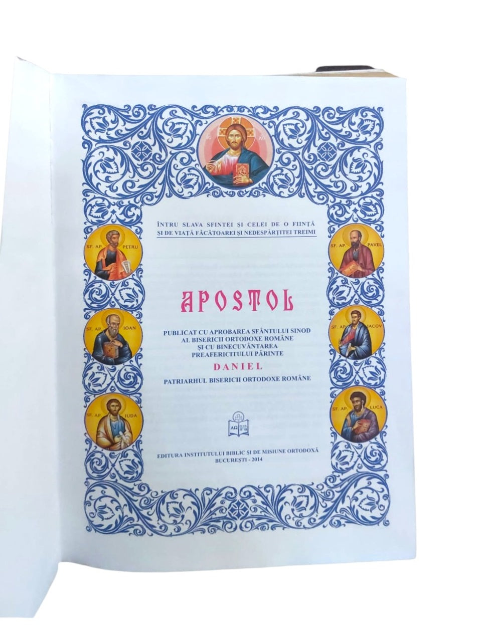 APOSTOL LEGAT IN PIELE-GRENA