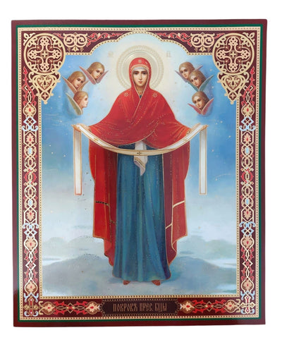 LITOGRAFIE  20/24 - ACOPERAMANTUL MAICII DOMNULUI