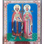 LITOGRAFIE  20/24 - SF. IMAPRATI CONSTANTIN SI ELENA