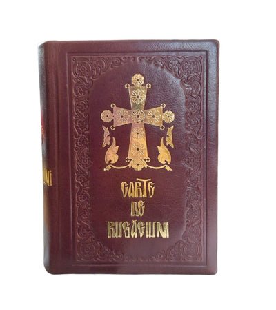 CARTE DE RUGACIUNI LEGATA IN PIELE-MICA