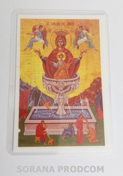ICONITA PLASTIFIATA IZVORUL TAMADUIRII