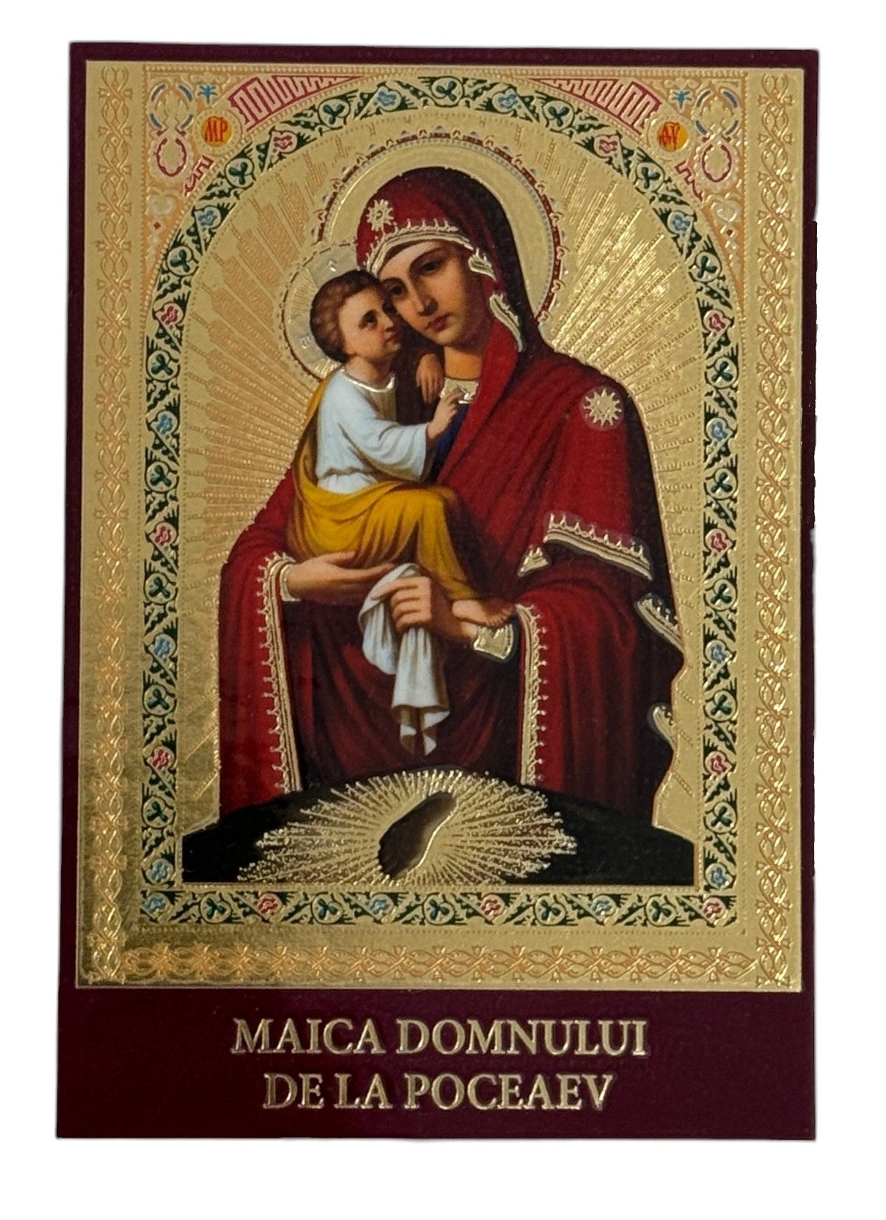 ICOANA PLASTIFIATA MAICA DOMNULUI DE LA POCEAV