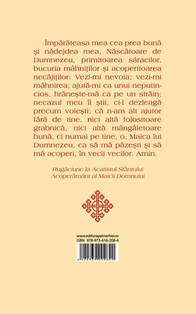Acatiste si Paraclise ale Maicii Domnului