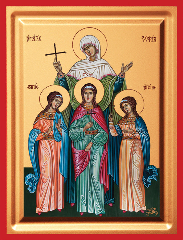 SFANTA MUCENITA SOFIA SI FIICELE SALE: PISTIS, ELPIS SI AGAPIS 906