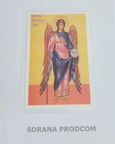 ICONITA PLASTIFIATA SFANTUL GAVRIL