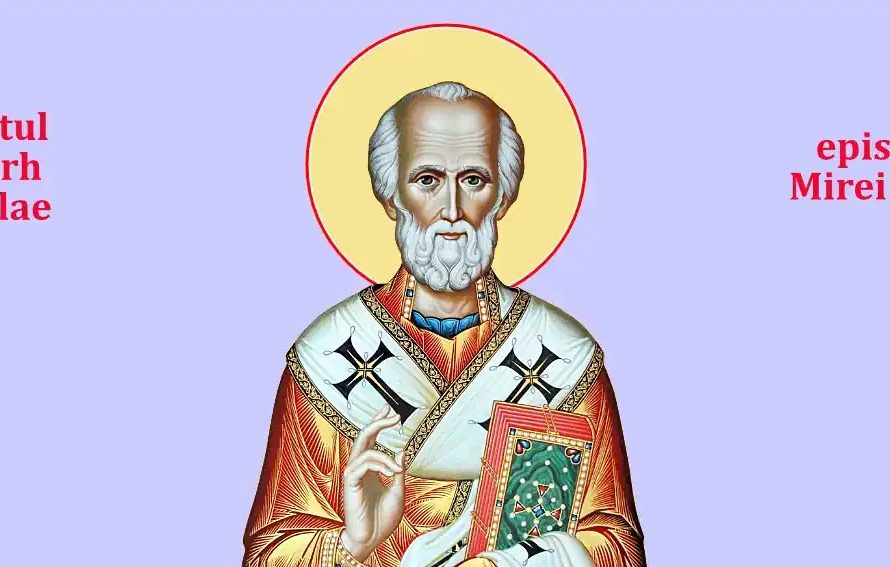 Sfantul Nicolae episcopul Mirei Lichiei 6 decembrie pravila.ro